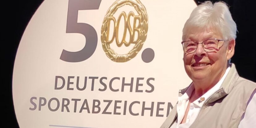 50. Deutsches Sportabzeichen - Ehrung beim Landessportbund